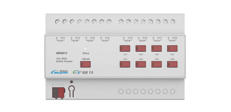 ماژول چندمنظوره KNX مدل MX0810 برند Seawin