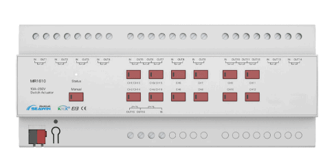 ماژول چندمنظوره KNX مدل MX1610 برند Seawin